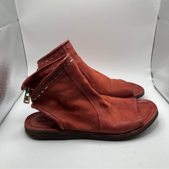 A.S.98 Rhodes LP strappy sandals women's shoes leather sandals size 41 US 9.5-10 - Picture 1 of 10